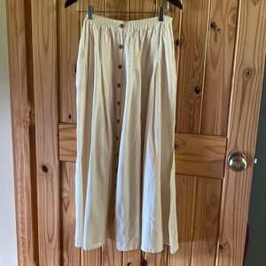 Vintage 100% cotton full length skirt